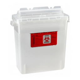 Bemis Sentinel Bemis Healthcare 175 020-Bemis Sentinel Multi-purpose Sharps Container, 1-1/4 gal, 10